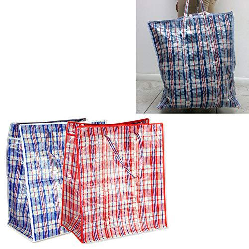 ATB large tote storage bag reusable shopping groceries laundry organizing zipper bag