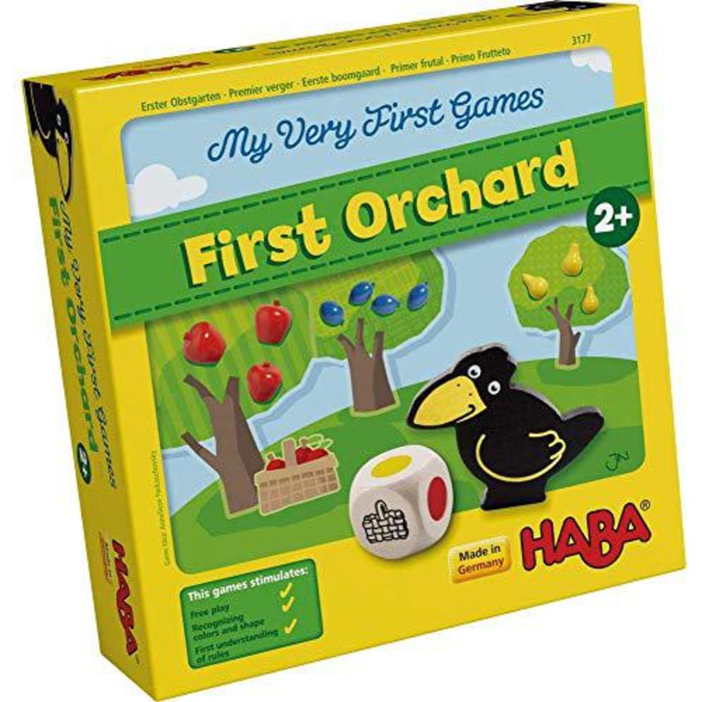 HABA USA haba my very first games - first orchard cooperative board game for 2 year olds (made in germany)