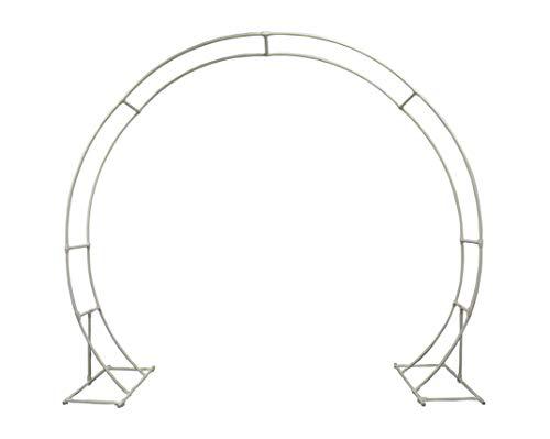 evershine metal arbor wedding arch for wedding party bridal prom garden floral decoration both indoor and out door. 9ft heigh
