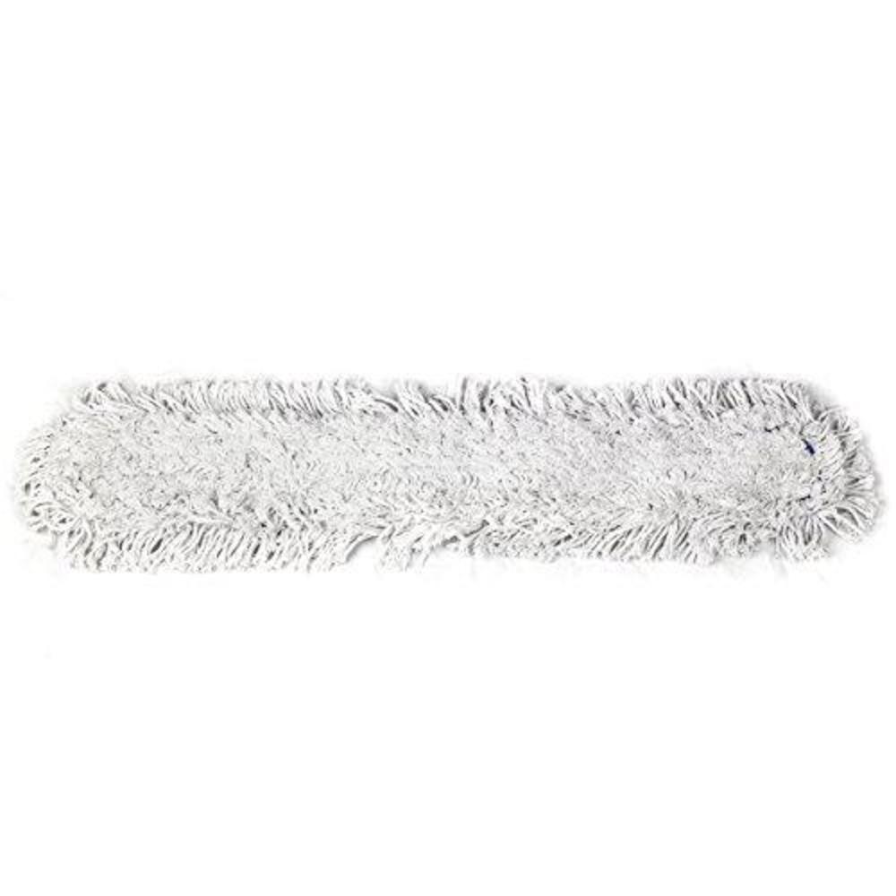 kendal industrial commercial maxi dust mop refill/washable replacement heads (36 inch)