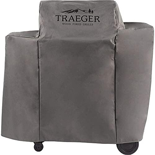 traeger pellet grills bac505 ironwood 650 full-length grill covers, grey
