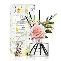 cocod\'or cocodor rose flower reed diffuser/april breeze/6.7oz(200ml)/1 pack/reed diffuser, reed diffuser set, oil diffuser & reed diff
