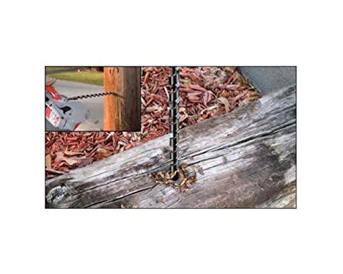 woodowl 01010 deep cut wood boring auger bit, 24-inch length x 13/16-inch diameter
