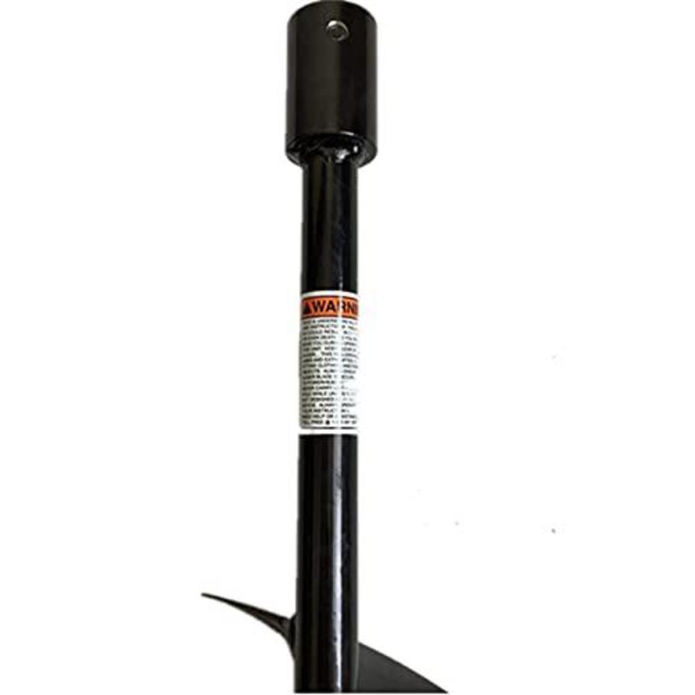 Garden Trax gardentrax earth auger spiral drill bit 8?(d) x 36?(l), post hole digger with 7/8" drive shaft w/fishtail point