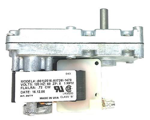 applianceparts2u 44038 ap2u replacement for drolet - auger motor 115v - 20101