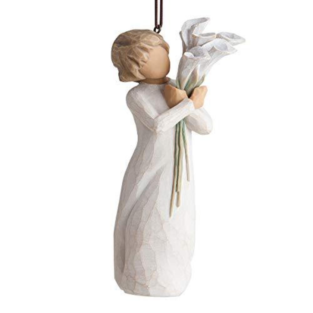 willow tree beautiful wishes ornament, sculpted hand-painted figure