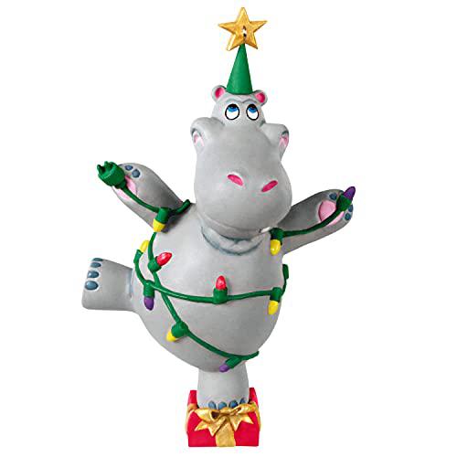 hallmark keepsake christmas ornament 2021, i want a hippopotamus for christmas, musical