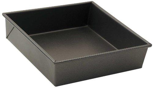 winco square non-stick cake pan, 8-inch by 8-inch, aluminized steel"