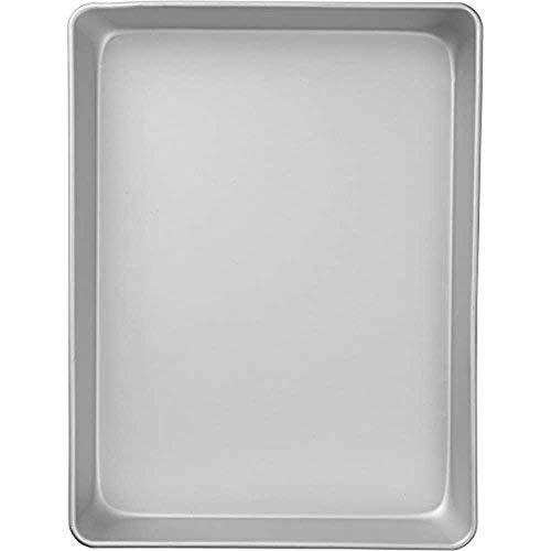 wilton performance pans aluminum medium sheet cake pan, 11 x 15-inch, aluminum