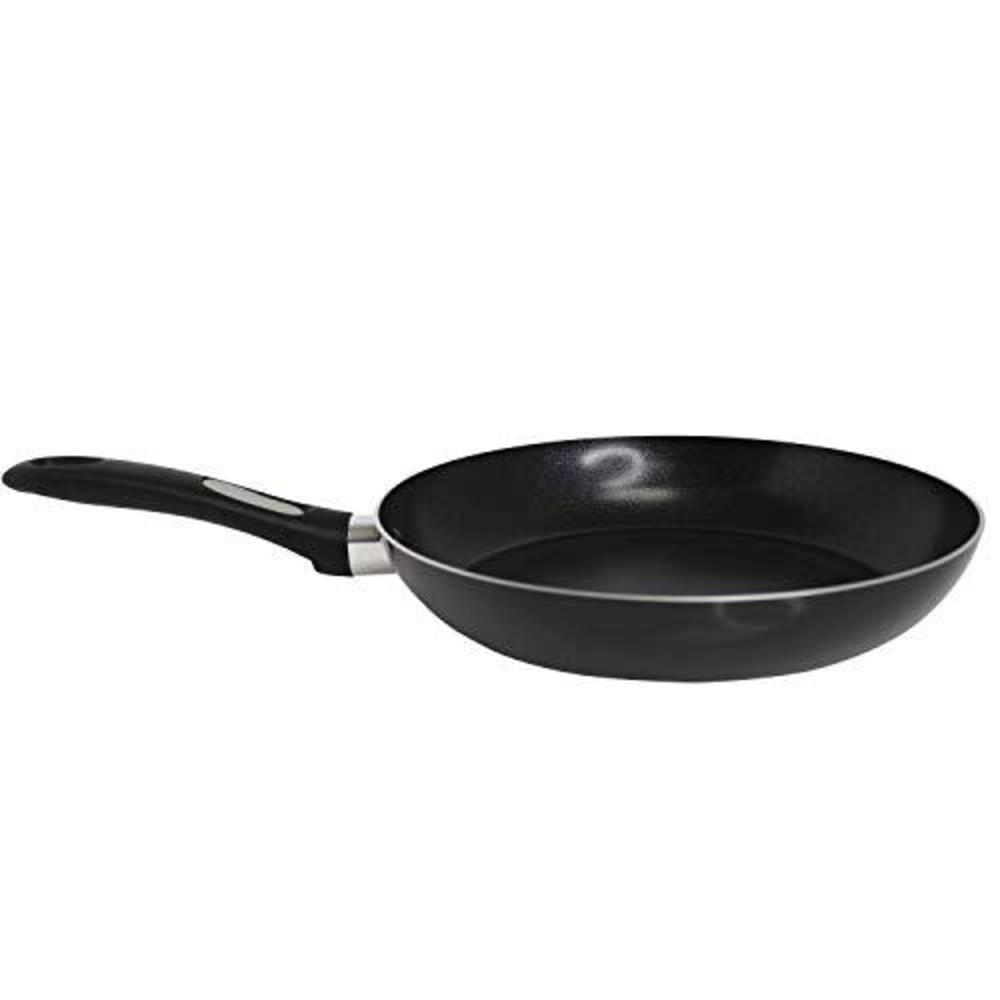 mirro a79705 get a grip aluminum nonstick fry pan cookware, 10-inch, black -