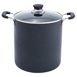 t-fal b36262 specialty total nonstick dishwasher safe oven safe stockpot cookware, 12-quart, black