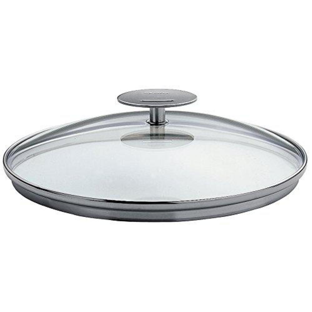 cristel multiply platine rounded 10.24 inch glass lid