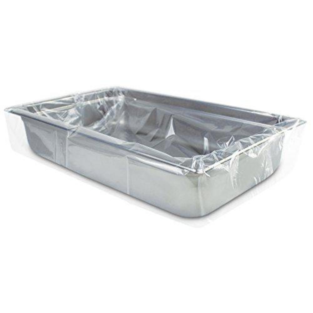 pansaver 42001 pansaver 42001 disposable pan liners fits 2-1/2"d to 4"d full-size steam table pans