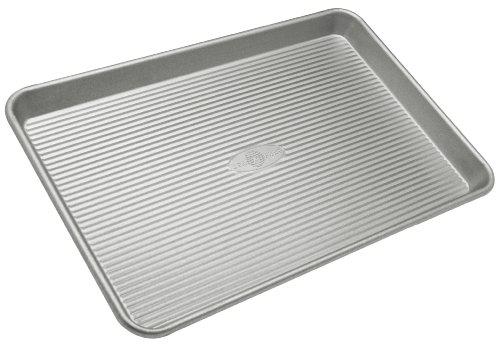 usa pan bakeware jelly roll pan, warp resistant nonstick baking pan, made in the usa from aluminized steel