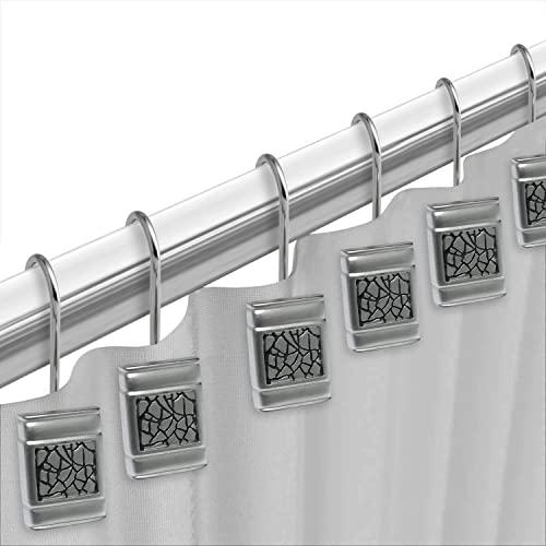 popular bath silver sinatra, shower curtain hooks