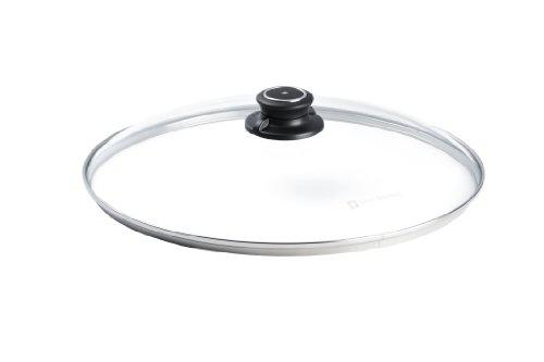 swiss diamond tempered glass cookware lid, 12.5-inch