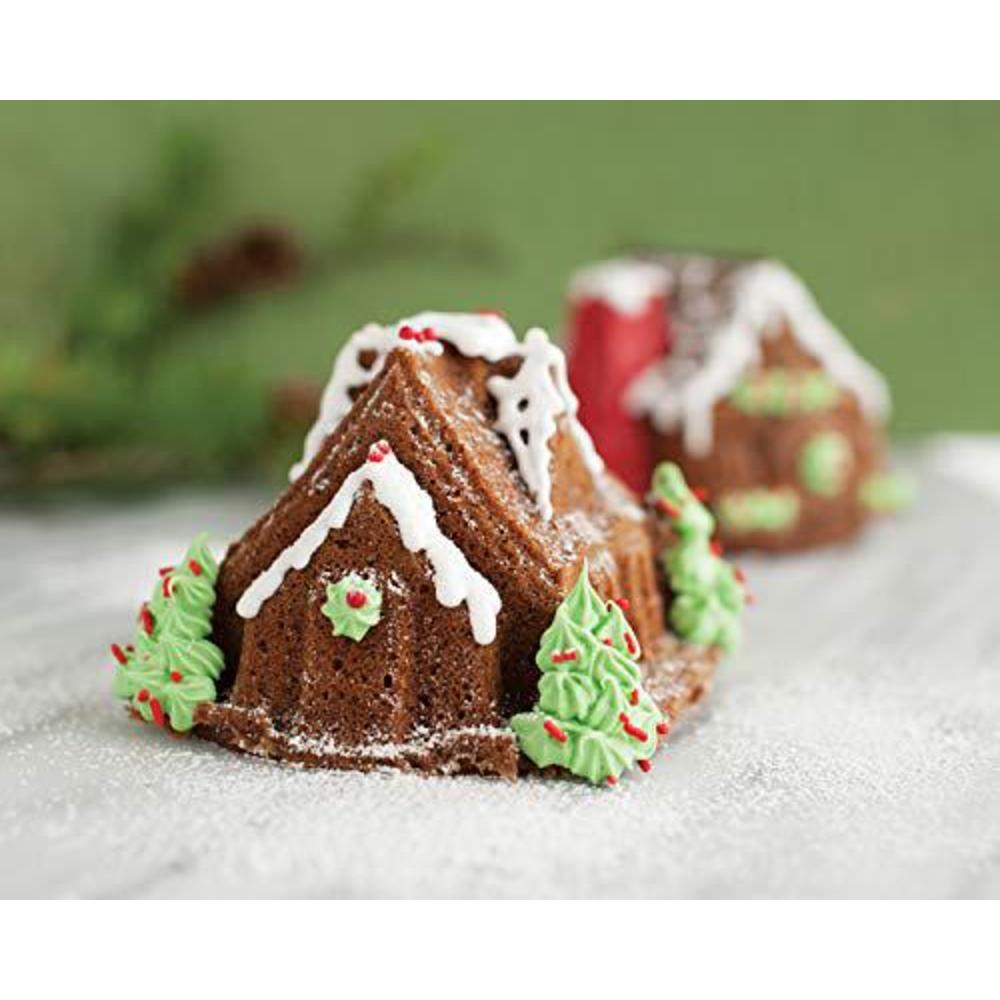 nordic ware gingerbread house duet pan