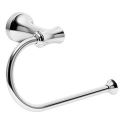 symmons 543tpl degas wall-mounted left toilet paper holder in polished chrome