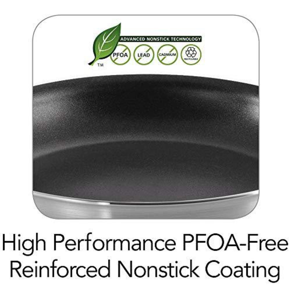 tramontina 80114/535ds professional aluminum nonstick restaurant fry pan, 10", nsf-certified