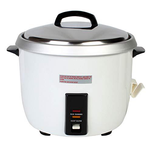 thunder group sej50000 30-cup (uncooked) 60-cup (cooked) rice cooker/warmer, white