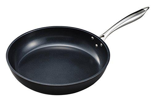 kyocera ceramic nonstick fry pan, 12 inch, black