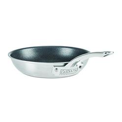 viking culinary professional 5-ply stainless steel nonstick fry pan, 8 inch, 4015-1n18s, silver