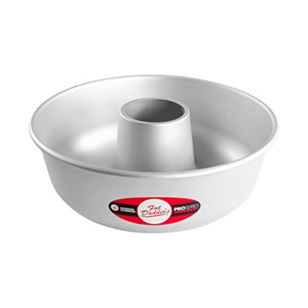 fat daddio\'s fat daddio's rmp-10 anodized aluminum ring mold pan, 10 x 3.5 inch, silver