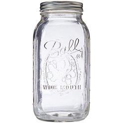 ball 64 ounce jar, wide mouth, set of 2