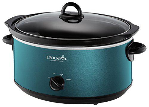 Crock-Pot crockpot scv700-kt deisgn to shine 7qt slow cooker, turquoise