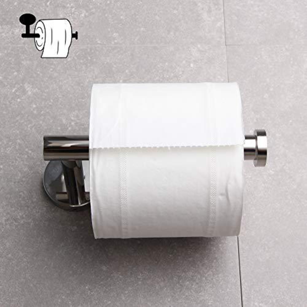 gerz sus 304 stainless steel toilet paper roll holder paper towel dispenser tissue hanger wall mounted polished chrome