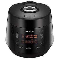 CUCKOO CRP-PK1001S | 10-Cup (Uncooked) Pressure Rice Cooker | 12 Menu Options: Quinoa, Scorched Rice, GABA/Brown Rice, Multi-Gra