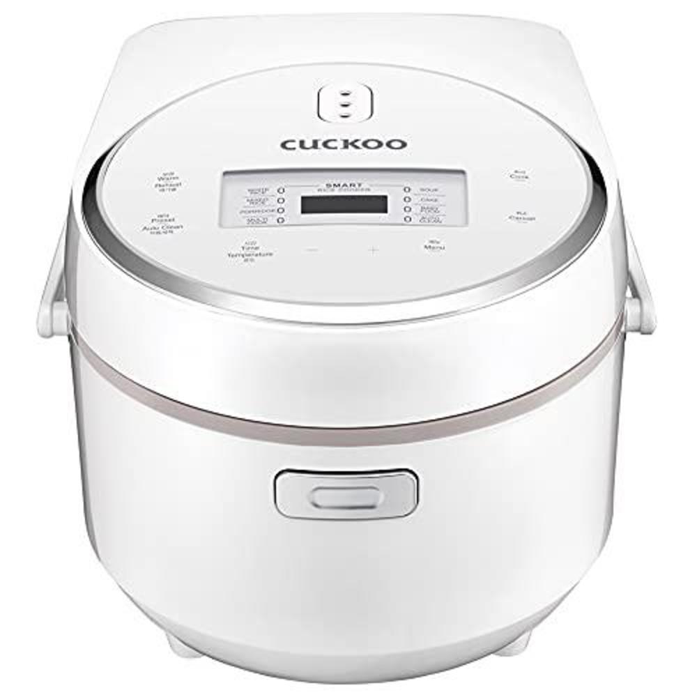 cuckoo cr-0810f | 8-cup (uncooked) micom rice cooker | 9 menu options: white rice, cake, soup & more, nonstick inner pot, des
