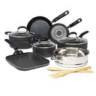 Goodful goodful 12 piece cookware set with premium non-stick