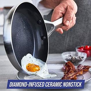 Blue Diamond 12 Diamond-Infused Nonstick Frying Pan 