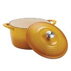 Tramontina tramontina covered tall round dutch oven enameled cast iron 7 qt  (sunrise) - 80131/361ds