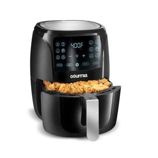 Brand New Gourmia 6-Qt Digital Air Fryer with Guided Cooking, Black GAF686