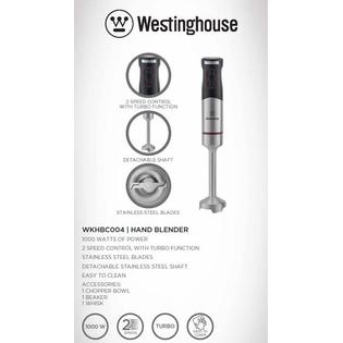 Westinghouse RNAB09SBW89VR westinghouse 220 volt hand blender