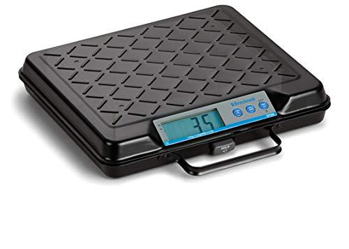 Brecknell salter brecknell - digital bench scales, 250lb, 12-1/2quot;x11quot;x2-1/5quot, black, sold as 1 eac