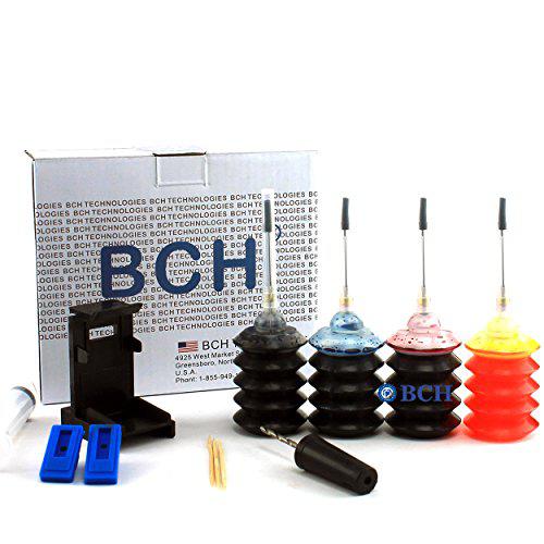 Bch ink refill kit by bch - for inkjet printer cartridges: 60 61 62 63 64 65 901 902 & more -