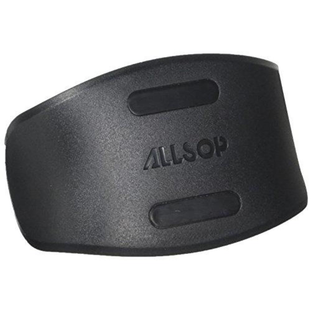 allsop 29538 wrist assist memory foam ergonomic wrist rest, black (asp29538)