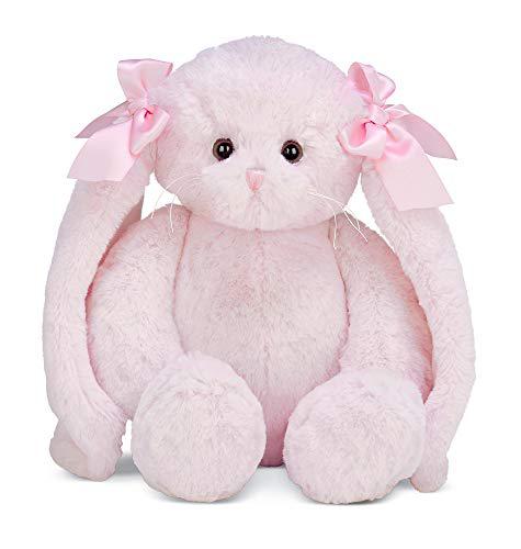 Bearington Collection bearington bun bun pink plush bunny stuffed animal, 14 inches