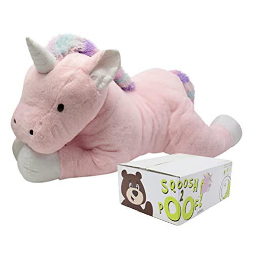 Soft Landing animal adventure | sqoosh2poof giant, cuddly, ultra soft plush  stuffed animal with bonus interactive surprise - 44