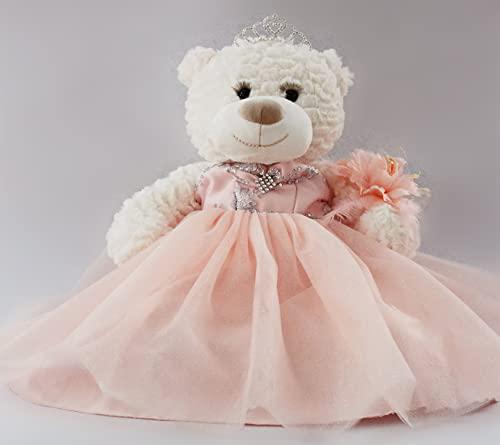 Kinnex Collections by Amanda 20 inches quince anos quinceanera last doll teddy bear with dress (centerpiece) ~ b16631-29, 16 inches