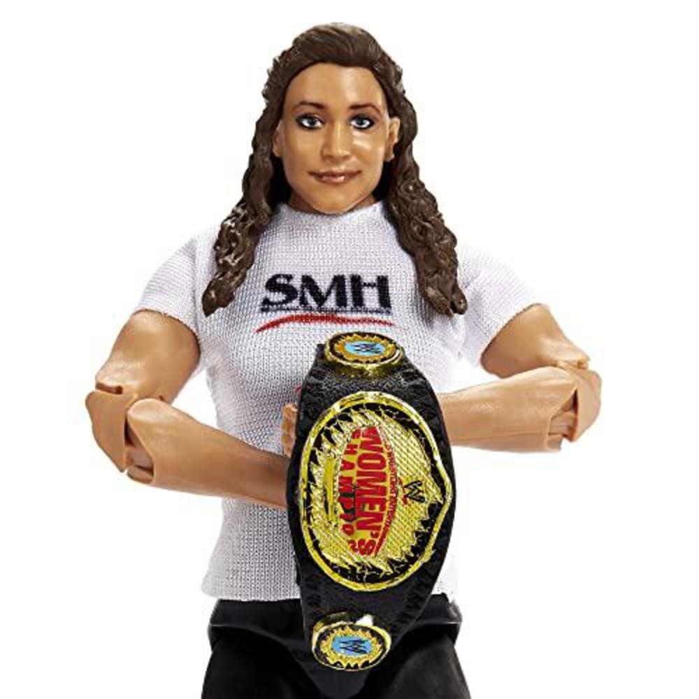 WWE Mattel wwe stephanie mcmahon elite collection action figure, 6-inch posable collectible gift for wwe fans ages 8 years old & up