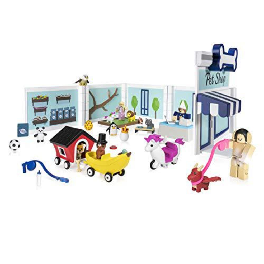 roblox celebrity collection - adopt me: pet store deluxe playset [includes exclusive virtual item]