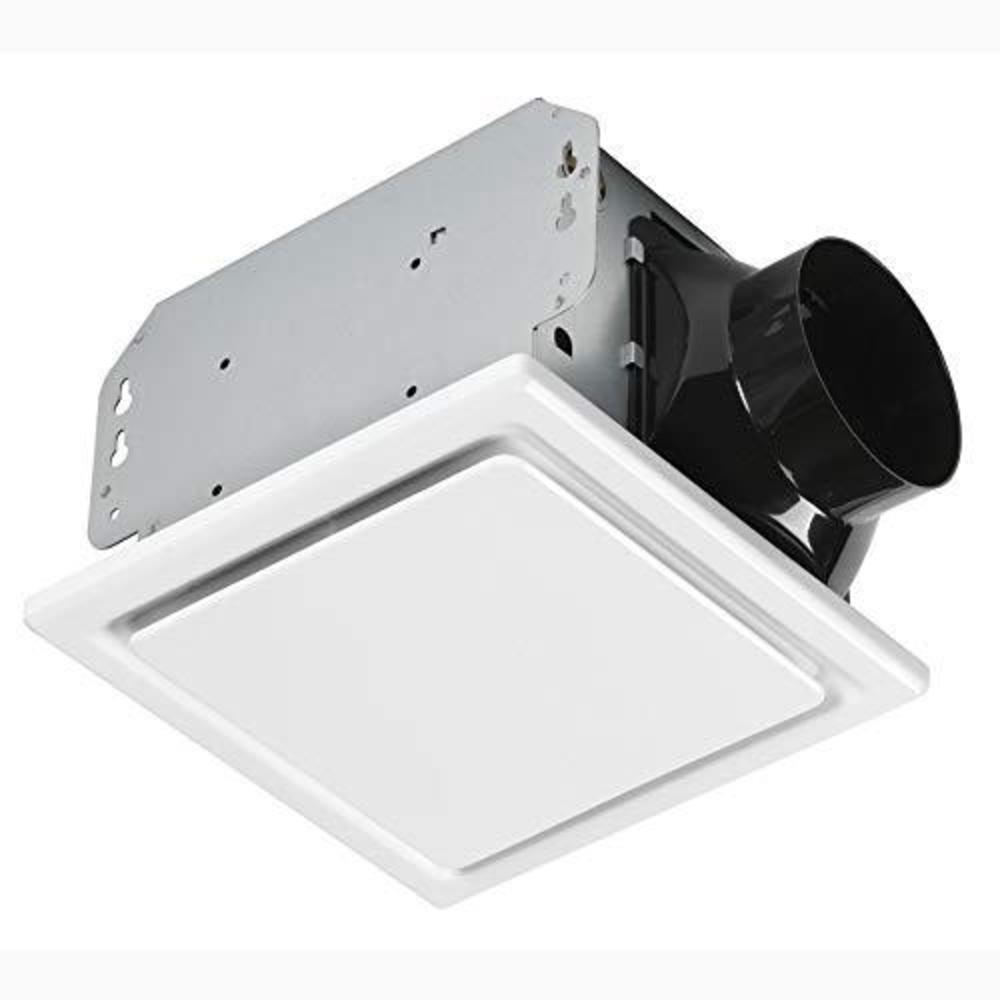 homewerks 7140-50 bathroom fan ceiling mount exhaust ventilation, 1.5 sones, 50 cfm, white