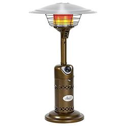 bali outdoors patio heater gas portable tabletop heater propane patio heaters, outdoor table top heater w/ adjustable thermos