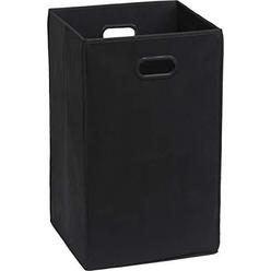 Simple Houseware Foldable Closet Laundry Hamper Basket, Black