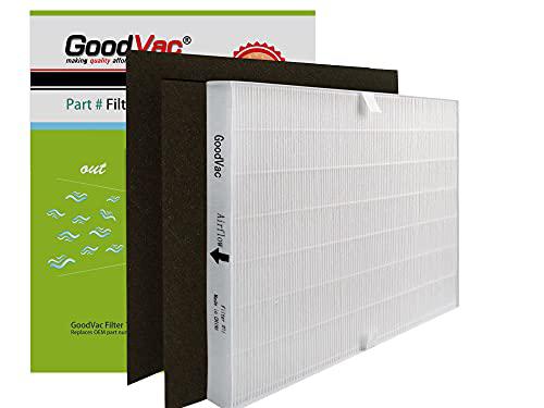 goodvac replacement for electrolux el500 el500az hepa air cleaner filter w/ carbon pre-filters