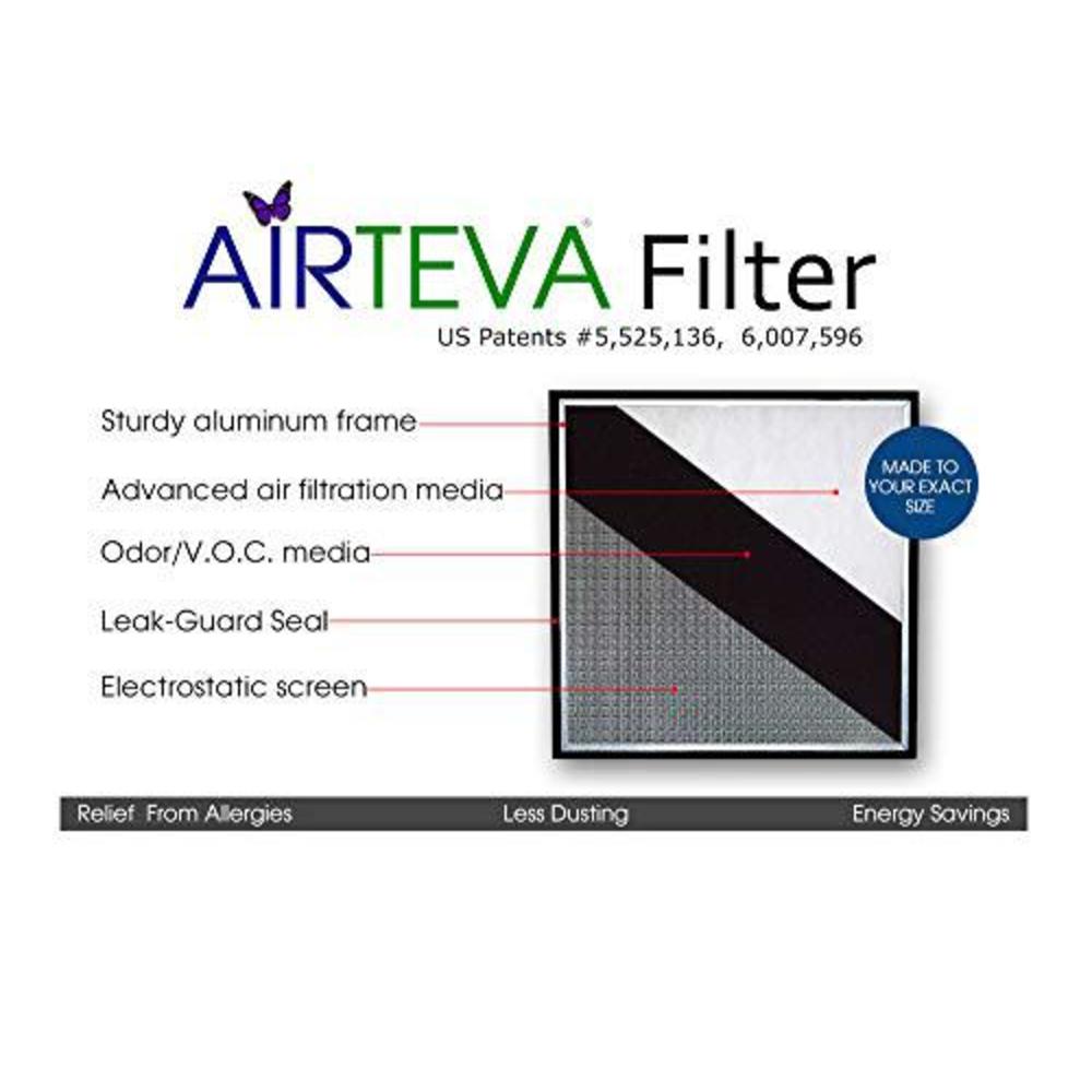 airteva custom sized air conditioner filter with biosponge plus insert(s)